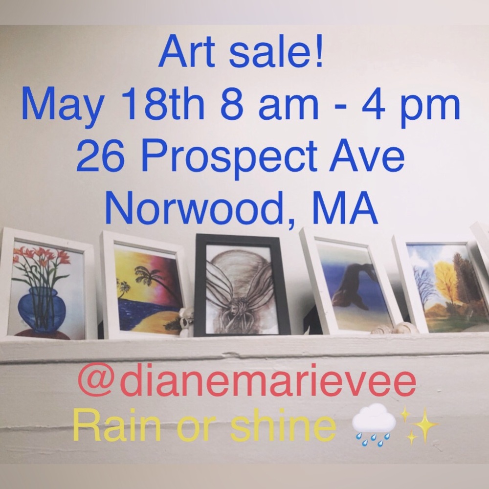 Art sale this weekend!